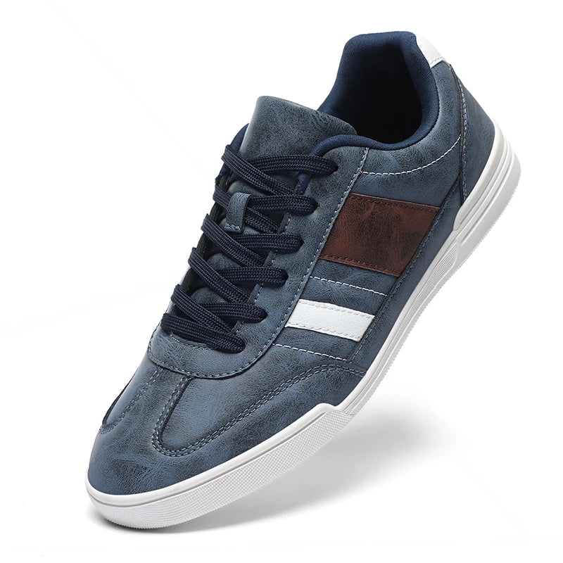 New Men Shoes Flats Walking Leather Casual Shoes Men Barefoot Wide-toed Shoes Wider Toe Casual Sneakes