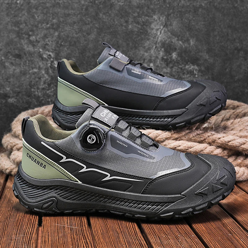 2025 new men's shoes work sports shoes fashionable casual shoes comfortable multi-functional low top shoes outdoor hiking shoes