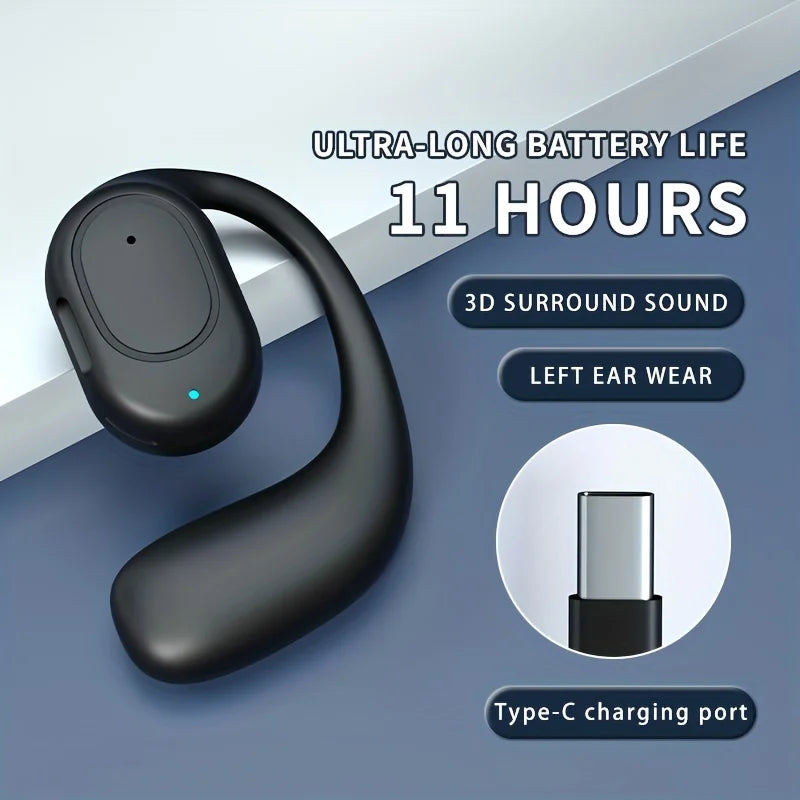 Wireless Headphone Bluetooth 5.3 Headset Hands-free Noise Control Stereo Music Earphone With Mic Work On All Smartphone