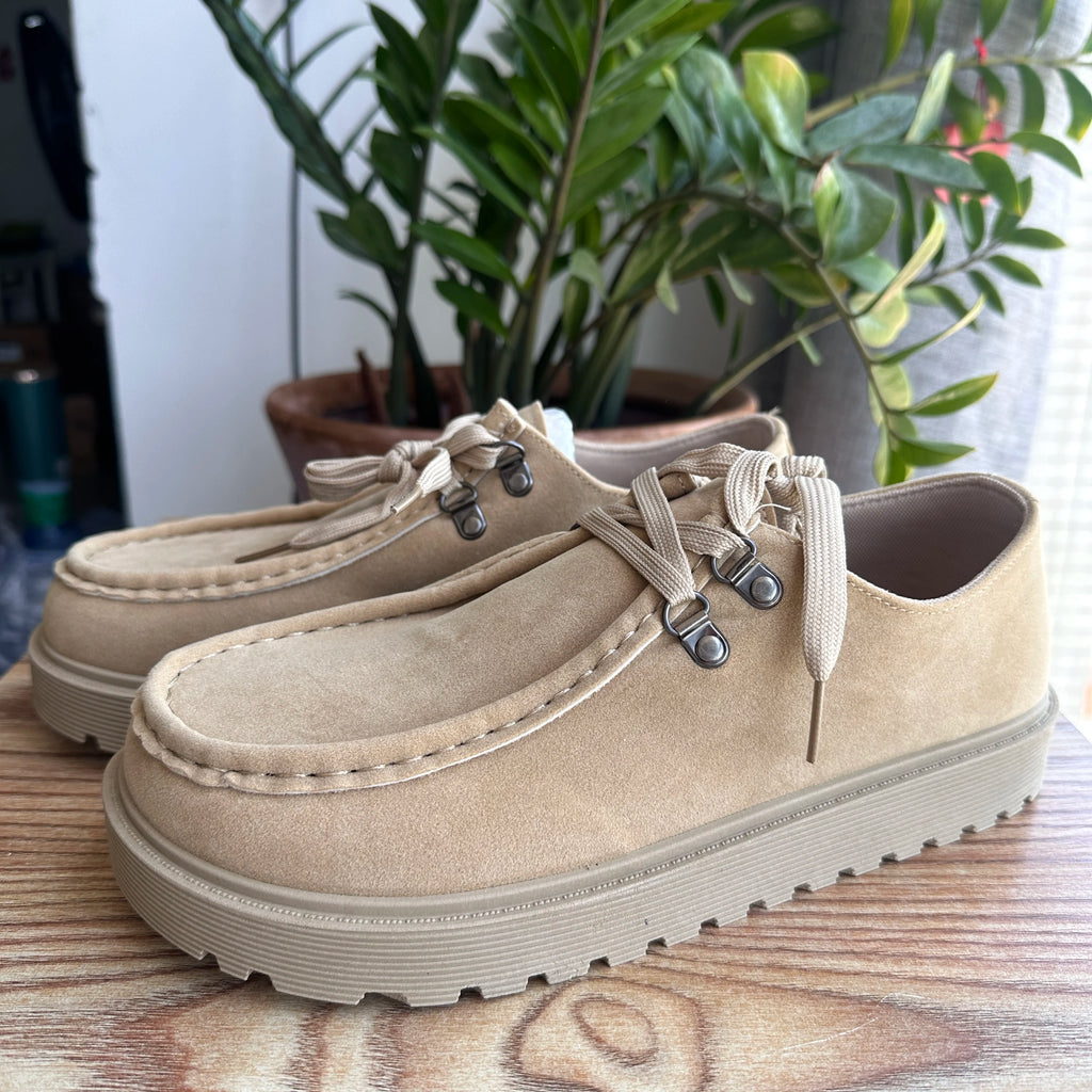 STRONGSHEN Men Casual Shoes Suede Leather Board Shoes Men Retro Thick Soled Suede Shoes Man Zapatos Para Hombre Calzado Hombre