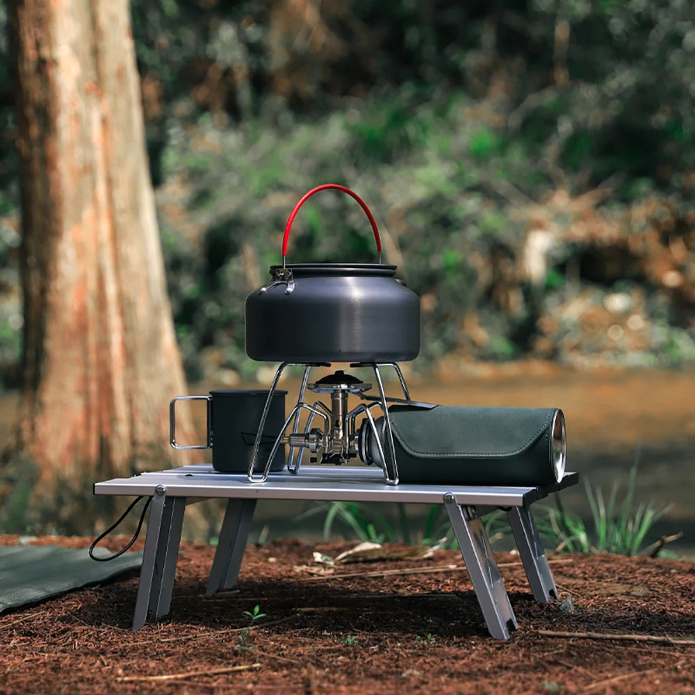 Portable Foldable Folding Table Ultra Light Aluminum Alloy Table Camping Mini Outdoor Table Picnic Barbecue Outdoor Furniture