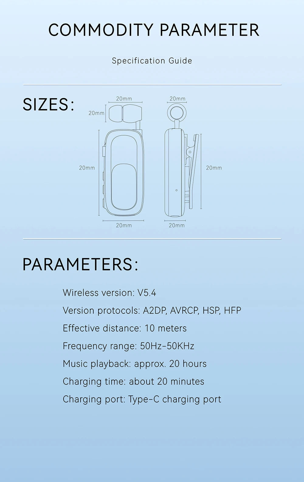 Bluetooth Wireless Headphones Against Loud Noise Lavalier Business BT 5.4 Earphone Lotus Ears with wire Talk/Music 20H With LCD