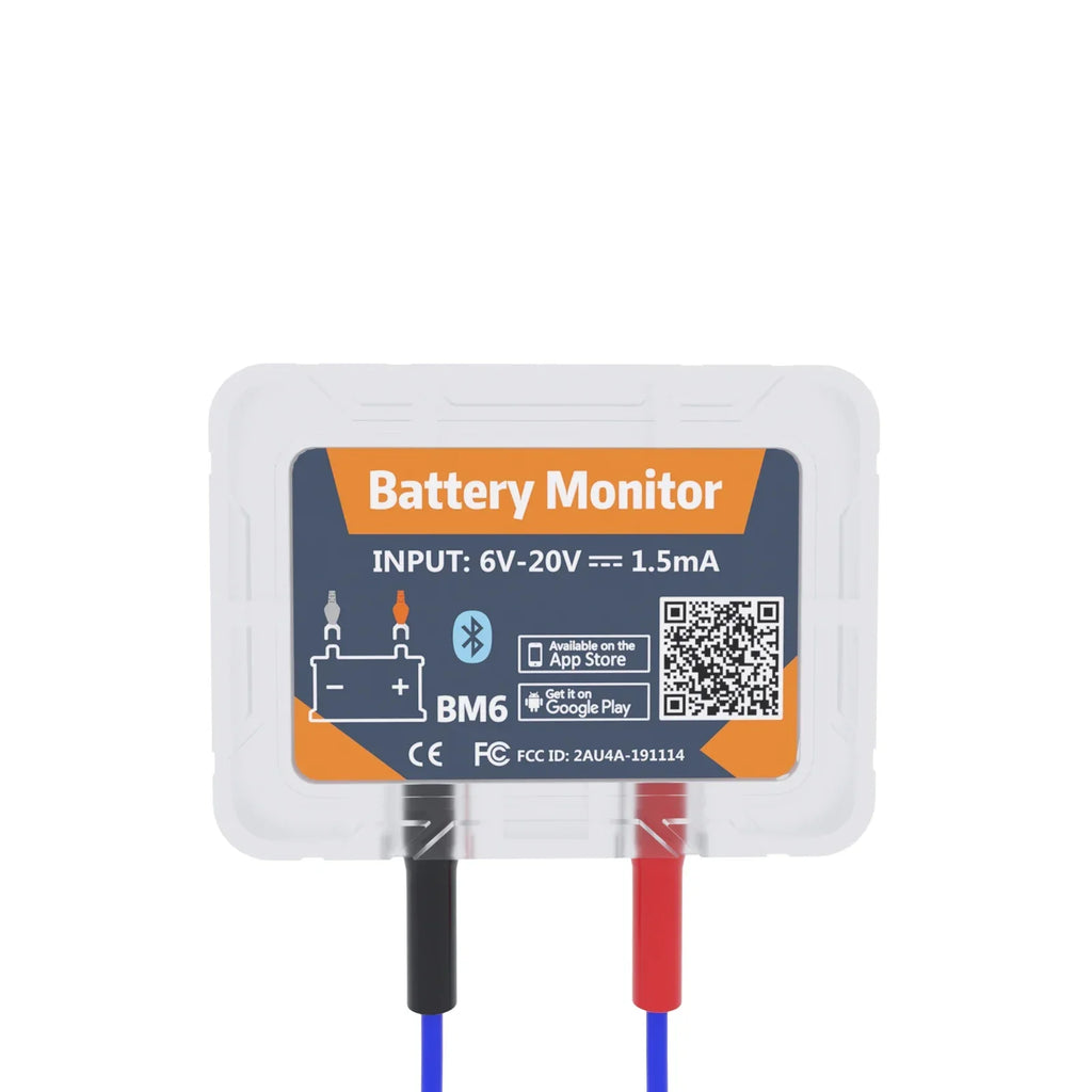 Wireless Bluetooth 4.0 12V Battery Monitory BM6 With Car Battery Health Check APP Monitoring Battery Tester For Android IOS Hot