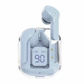 Wireless Bluetooth Headset Transparent Design with LED Digital Display Stereo Sound TWS Earphone for Sports Working-Air BT30