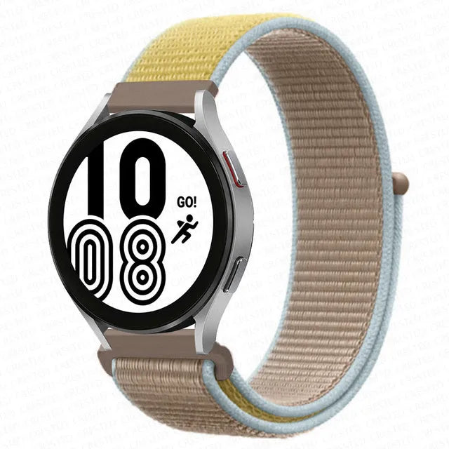22mm 20mm Band for Samsung Galaxy Watch 7 FE 4 6 classic 5 Pro 3 active 2/correa Nylon Bracelet Huawei watch GT 2 3 pro 4 strap