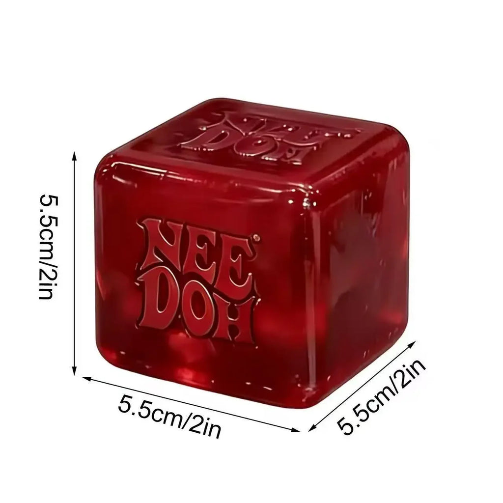 2026 New Needoh Nice Cube Sensory Stress Reliever Fidget Tool for Anxiety & Focus Desk Sensory Cube for Adults & Kids