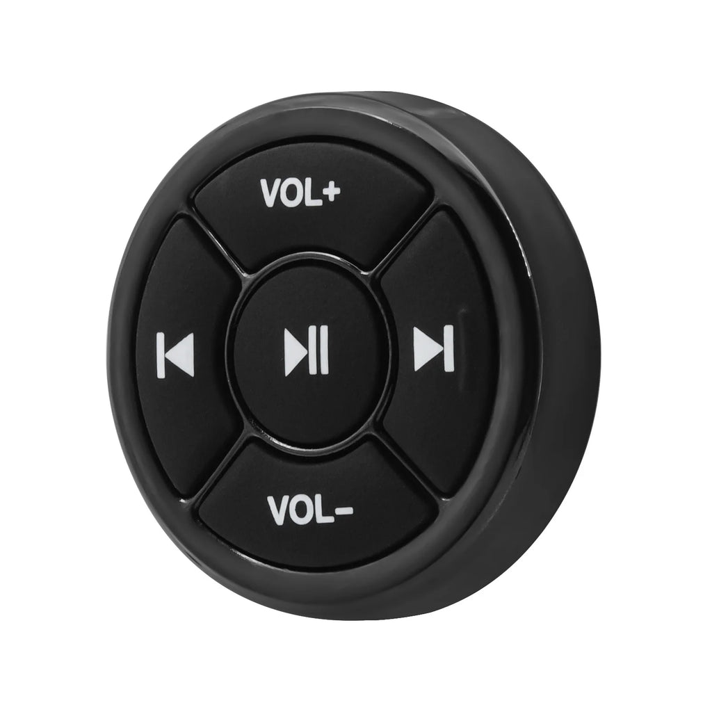 Bluetooth-compatible Car Motorcycle Bike Wireless Steering Wheel Remote Control Music Player  Media Button For IOS Android Phone