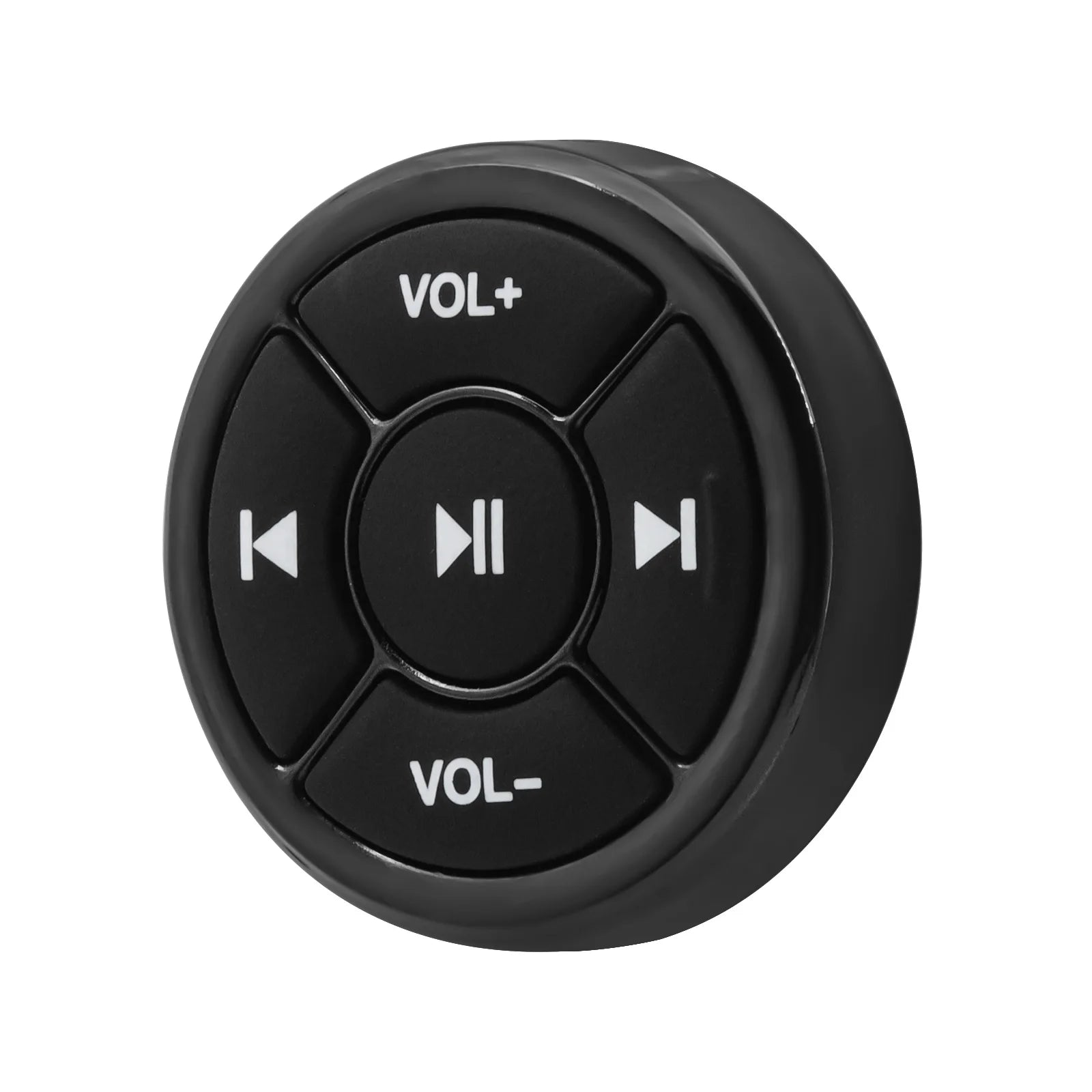 Bluetooth-compatible Car Motorcycle Bike Wireless Steering Wheel Remote Control Music Player  Media Button For IOS Android Phone