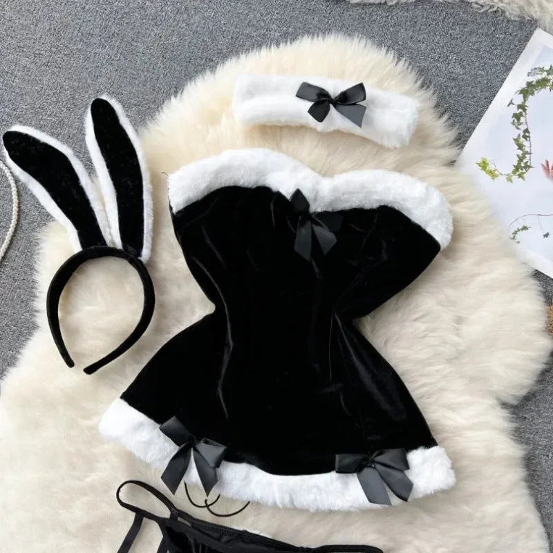 Tornova Sexy Uniform Lingerie Set Women's Underwear Sexy Lingerie Outfit Bra Sexy Set Lingerie Exotic Play Uniform Underwear Set