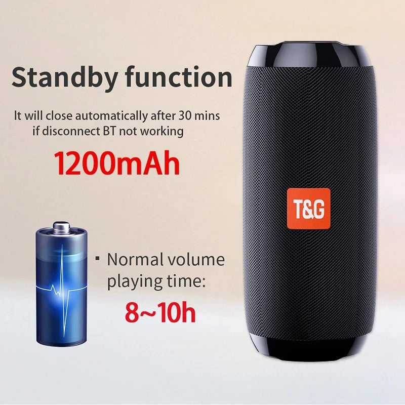 Wireless Bluetooth Speaker Portable Blutooth Radio FM Subwoofer Music Sound Box For Blootooth Audio Hand Free Baffe Caixa De Som