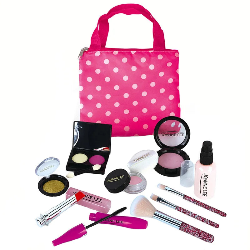 Kids Toys Simulation Cosmetics Set Pretend Makeup Toys Girls Play House Simulation Make up Educational Toys for Girls Fun Game