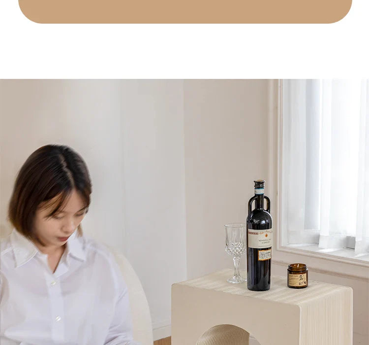 Folding paper sofa side cabinet small coffee table light luxury home creative mini side table bedside shelf small table 거실테이블