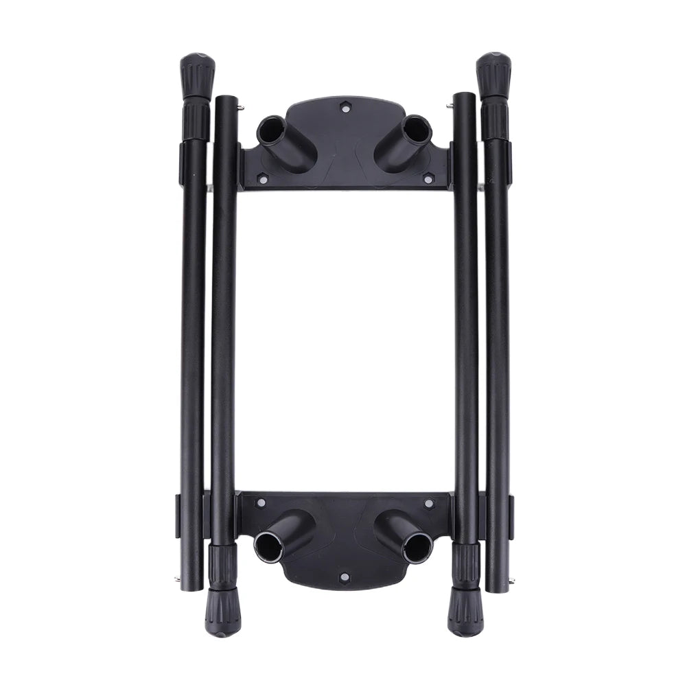 Folding Camping Table Legs Metal Foldable Furniture Legs Adjustable Height Desk Legs DIY Camping Equipment Outdoor Travel