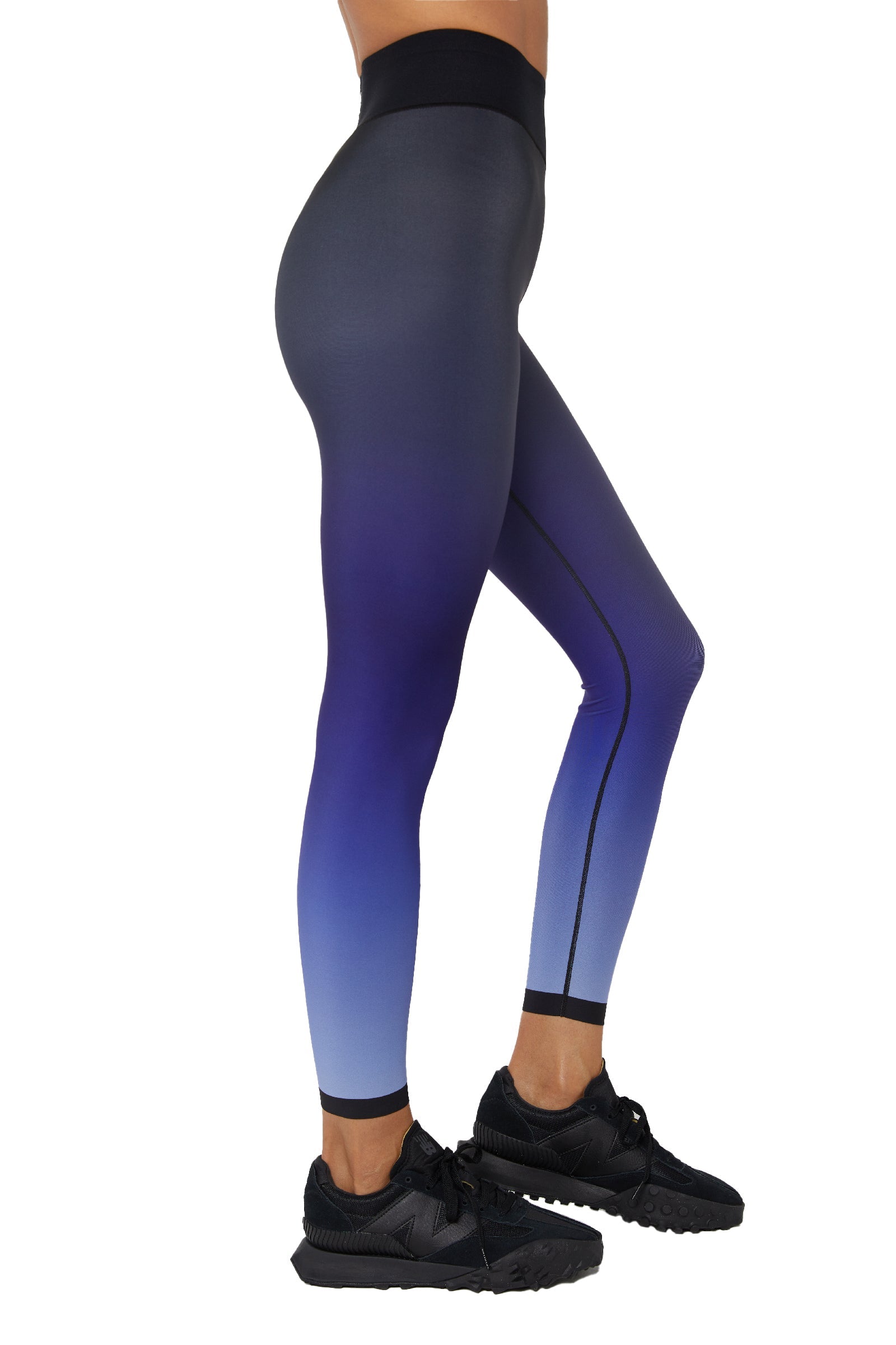 NERO ULTRACOLOR ULTRA HIGH LEGGING - NERO VIOLET