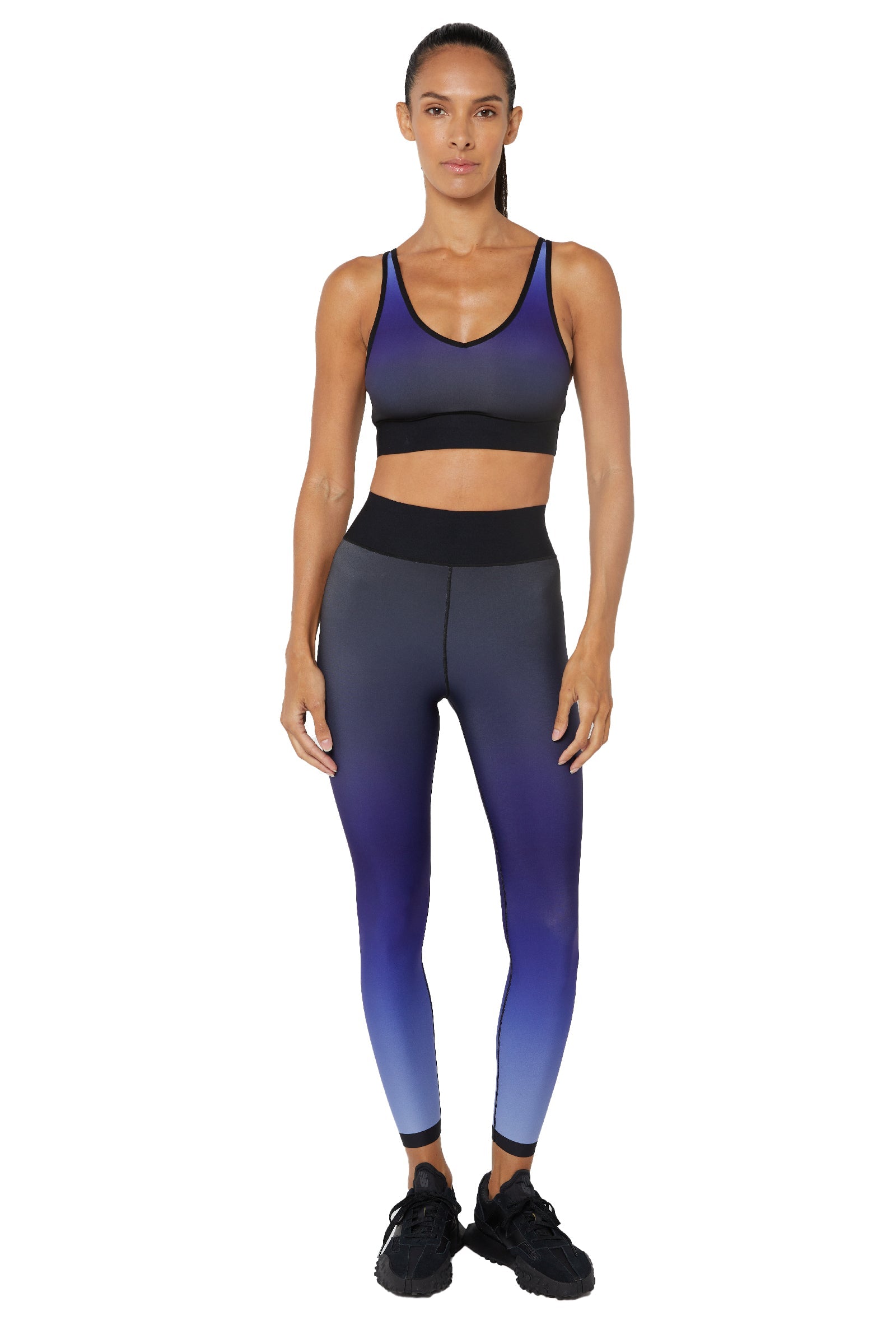 NERO ULTRACOLOR ULTRA HIGH LEGGING - NERO VIOLET