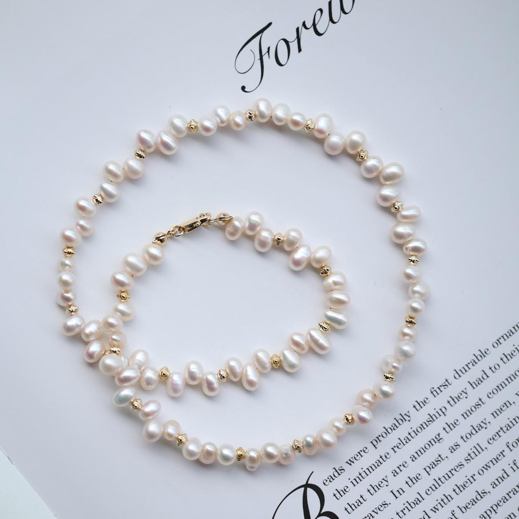 Blush Luster Pearl Set