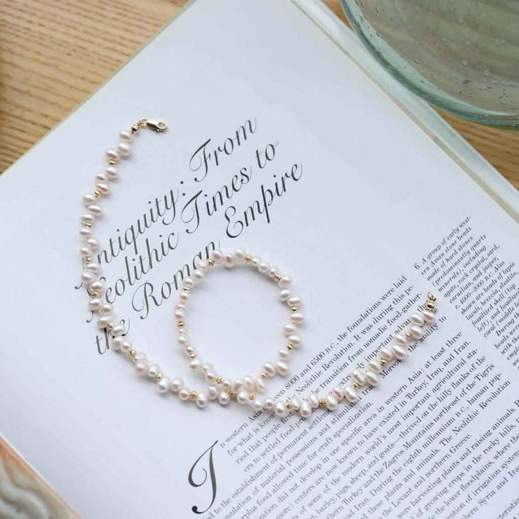 Blush Luster Pearl Set