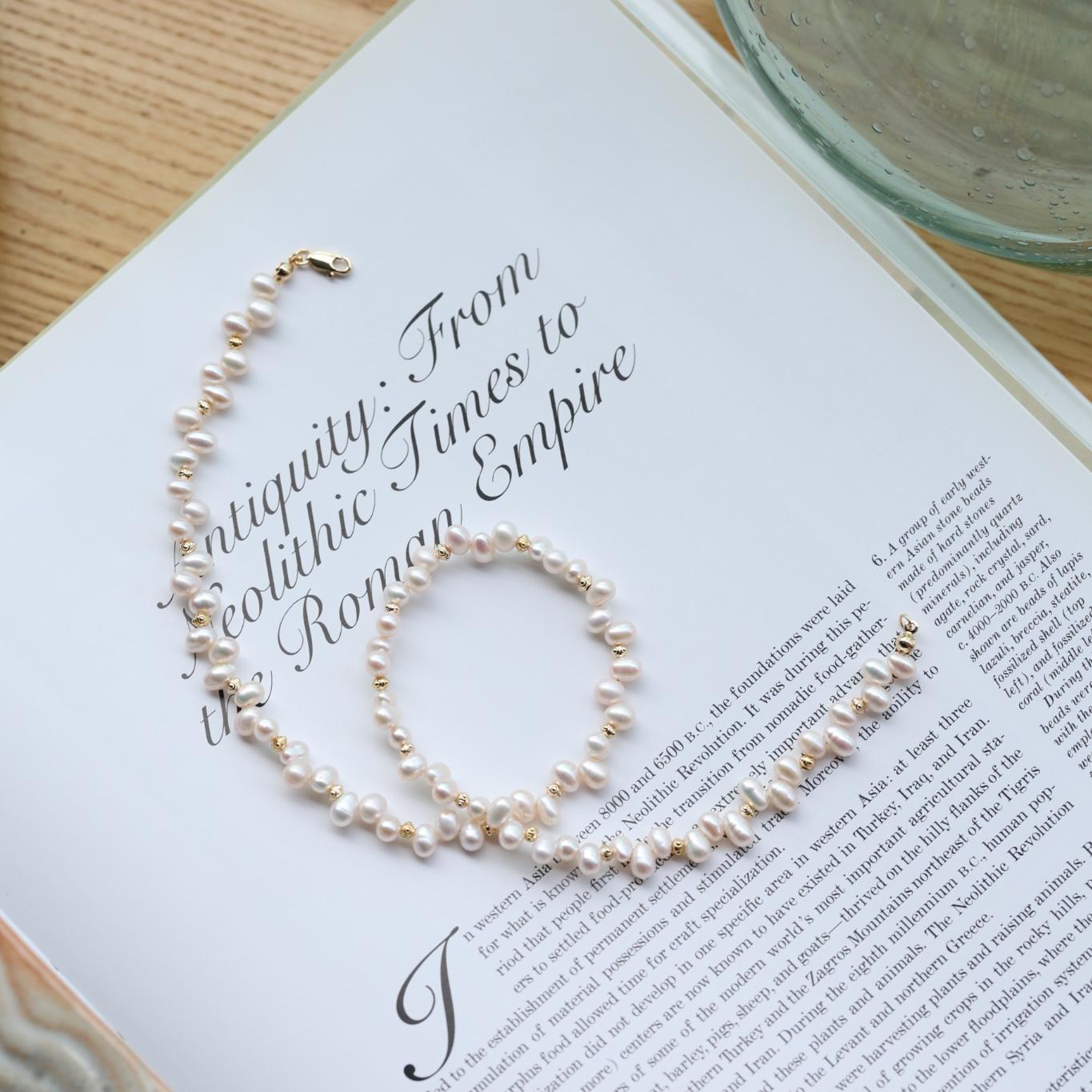Blush Luster Pearl Set