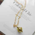 Olive Grove Jade Necklace