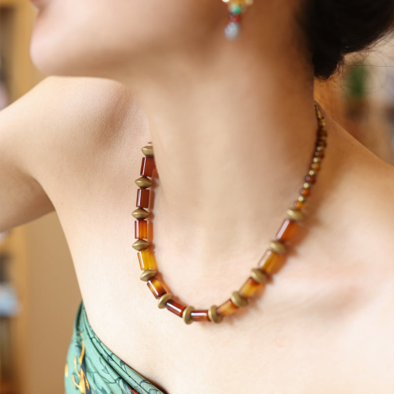 Amber Dune Necklace
