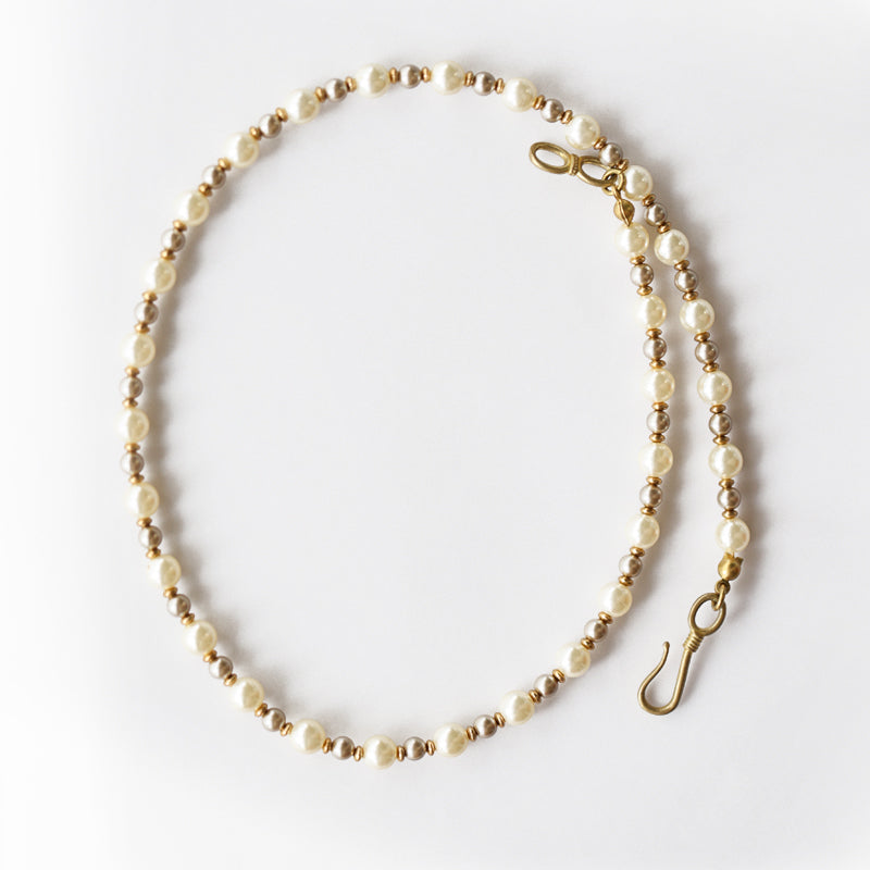 Élise Agate & Pearl Necklace