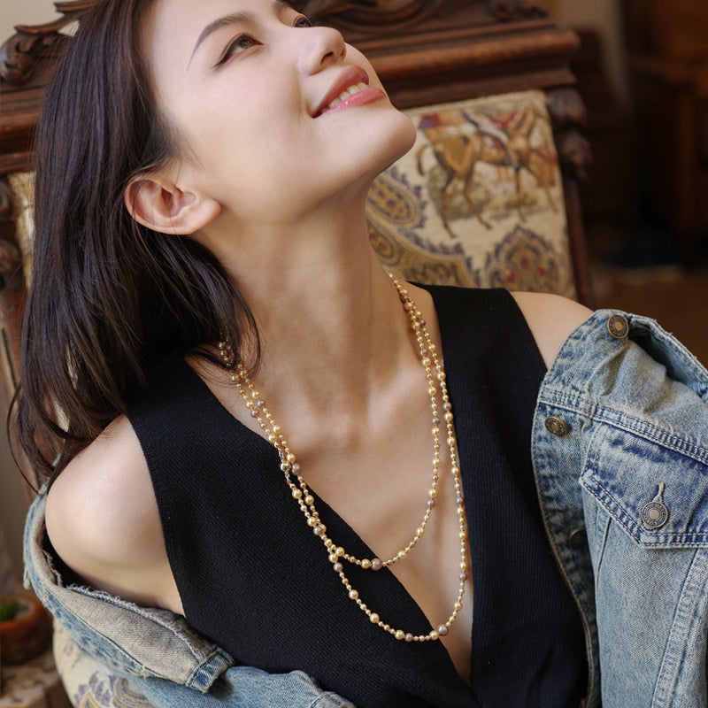 Harmonie Layered Pearl Necklace