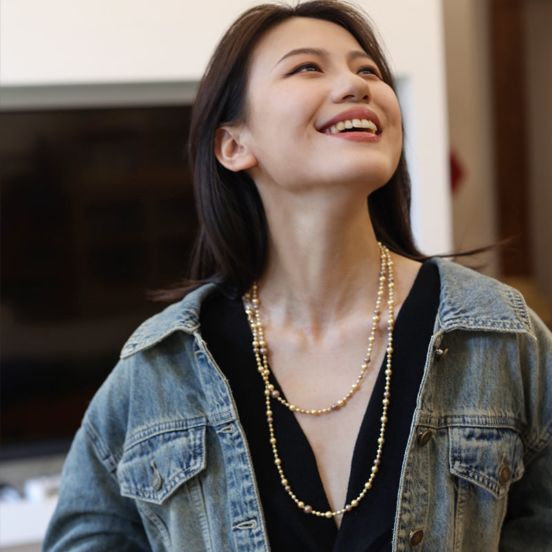 Harmonie Layered Pearl Necklace