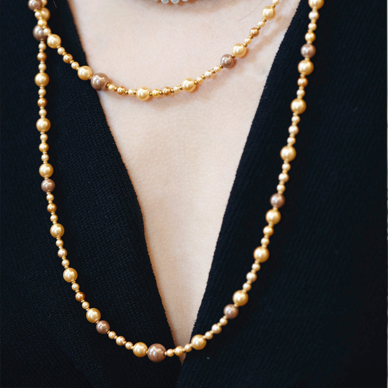 Harmonie Layered Pearl Necklace
