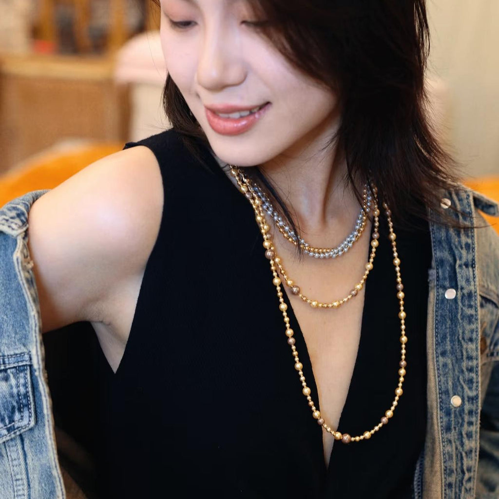 Harmonie Layered Pearl Necklace