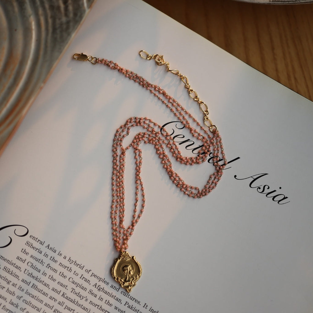 La Rosée Medallion Necklace