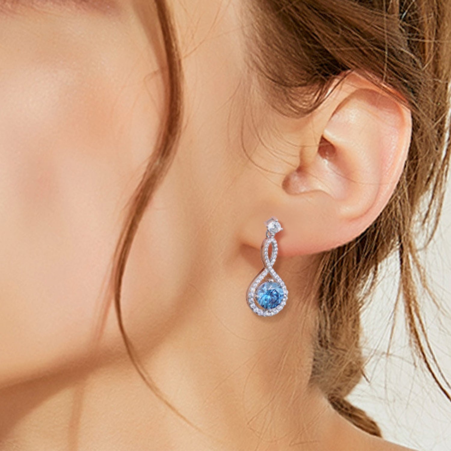 1 Carat Sparkala™ Pure Sterling Silver Earrings