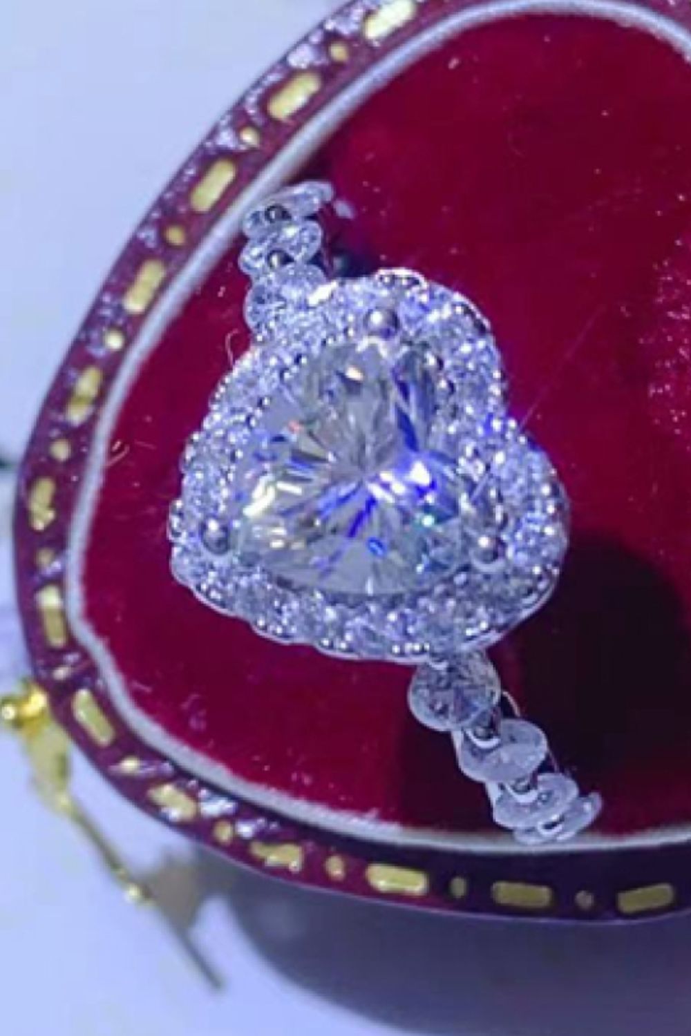 1 Carat Sparkala™ Heart Ring