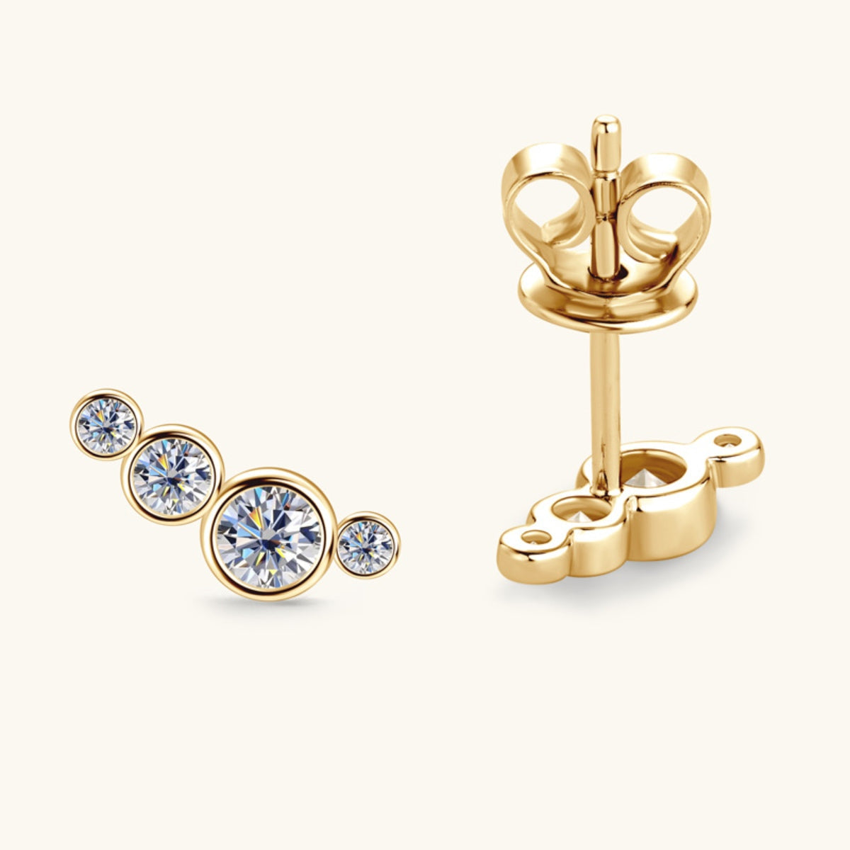 Sparkala™ Pure Sterling Silver Stud Earrings