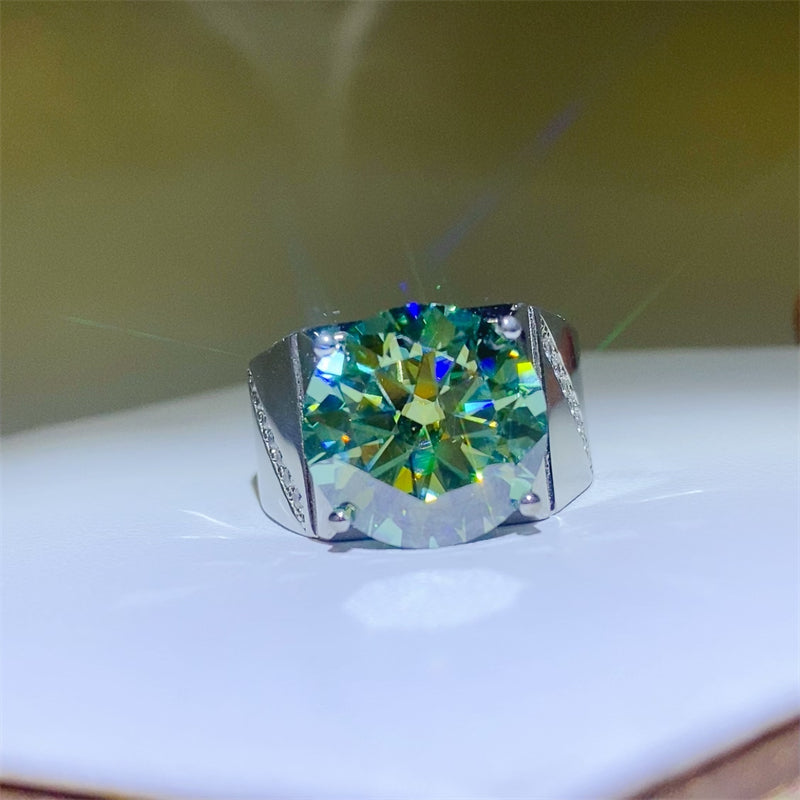 10 Carat Sparkala™ 925 Sterling Silver Signet Ring