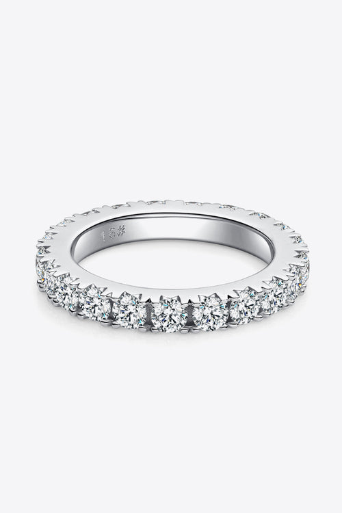 2.3 Carat Sparkala™ Eternity Ring (Platinum Over Pure Sterling Silver)