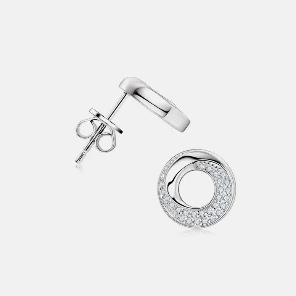 925 Sterling Silver Inlaid Sparkala™ Stud Earrings