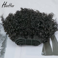 4mm Curly Human Hair Weft