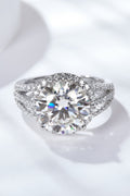 5 Carat Brilliant Round Cut Sparkala™ Split Shank Ring (Platinum Over Pure Sterling Silver)