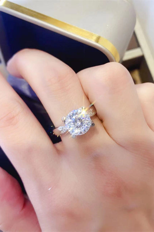2 Carat Brilliant Round Cut Sparkala™ Platinum Over Pure Sterling Silver Ring
