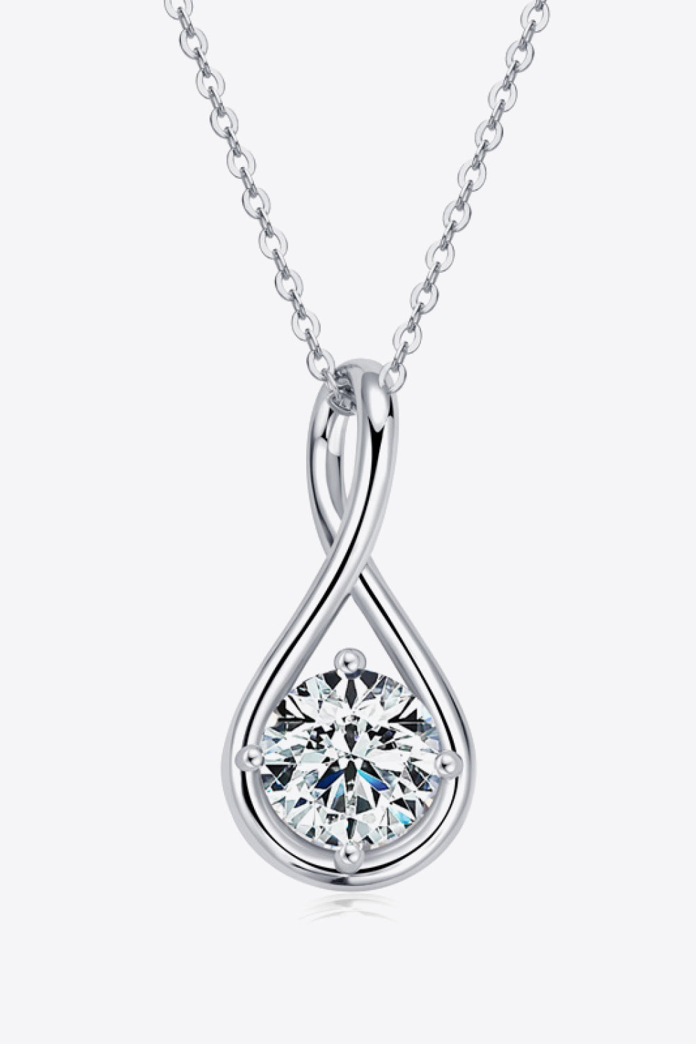 2 Carat Sparkala™ Platinum-Plated 925 Sterling Silver Necklace
