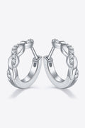 Sparkala™ Twisted Platinum-Plated Earrings