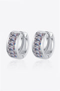 1.8 Carat Sparkala™ 925 Sterling Silver Huggie Earrings