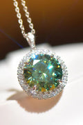 10 Carat Sparkala™ Pendant Platinum-Plated Necklace