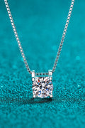 1 Carat Sparkala™ Rhodium-Plated Pure Sterling Silver Chain Necklace
