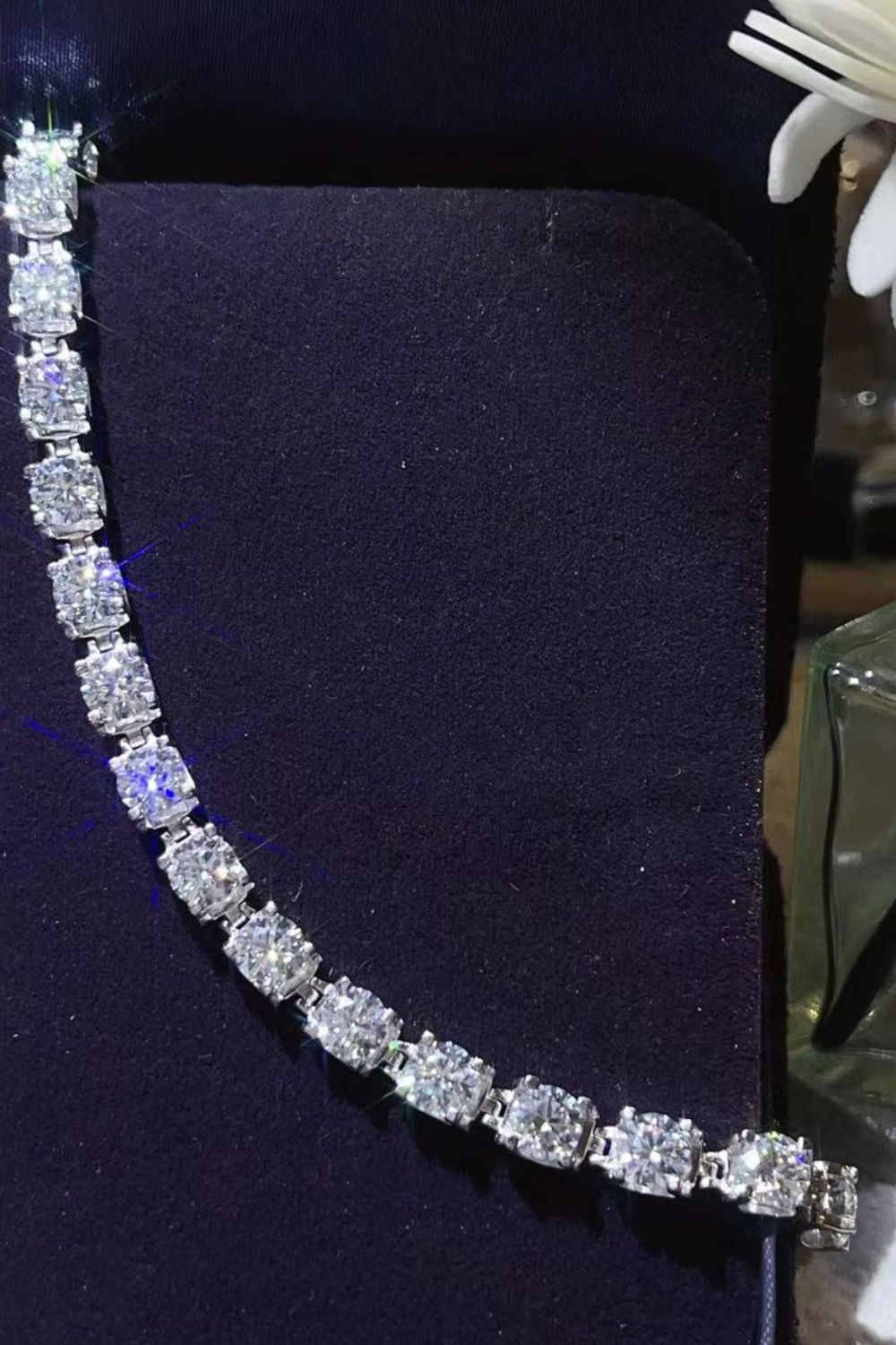 10 Carat Sparkala™ Tennis Bracelet (Platinum over Pure Sterling Silver)
