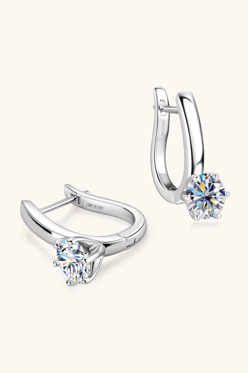 2 Carat Sparkala™ Platinum-Plated 925 Sterling Silver Earrings