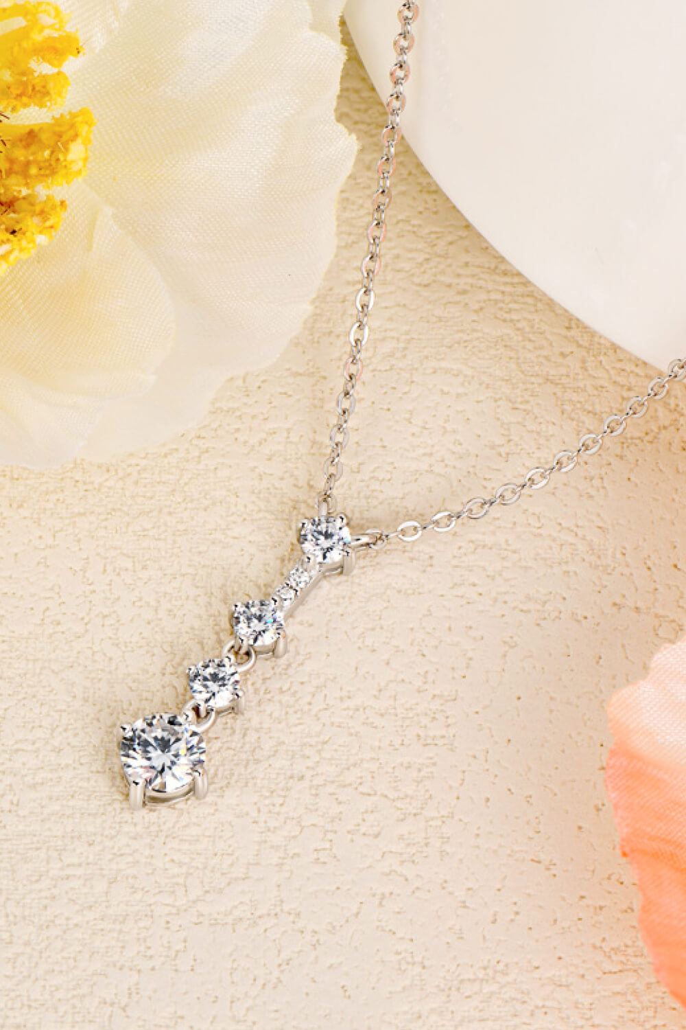 Adored Keep You There Multi-Sparkala™ Pendant Necklace (Platinum-Plated Fine Silver)