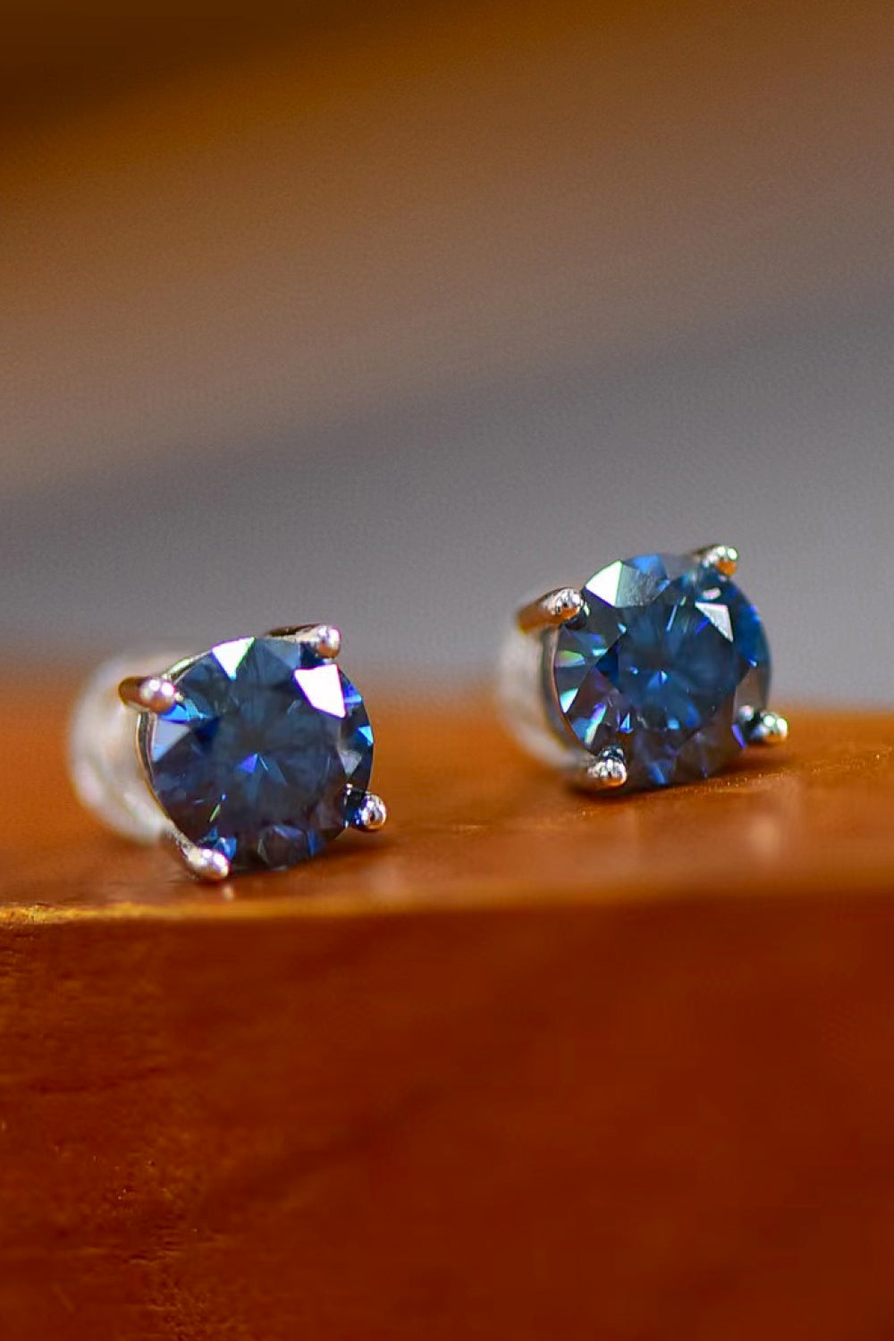 2 Carat Sparkala™ Four-Prong Platinum-Plated Earrings
