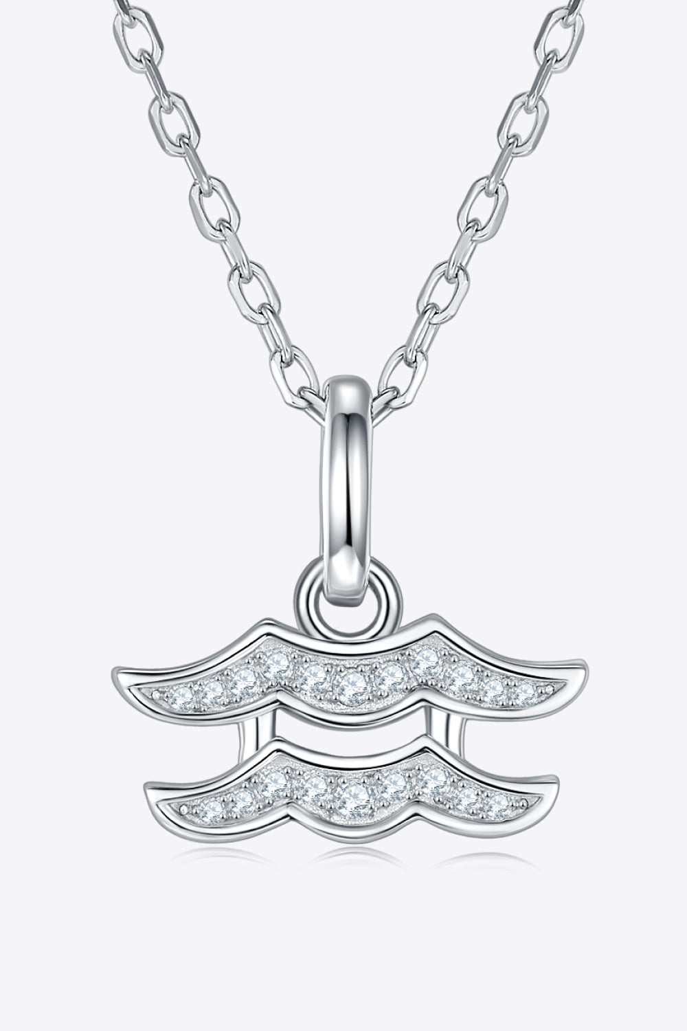 Sparkala™ Constellation Pendant Necklace (Platinum-Plated Fine Silver)