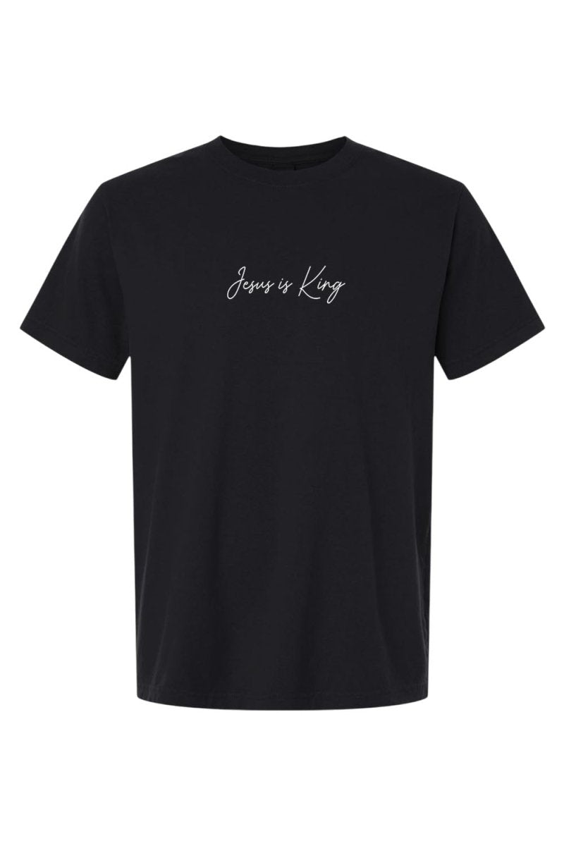 Jesus is King 1 Unisex Garment-Dyed Tee